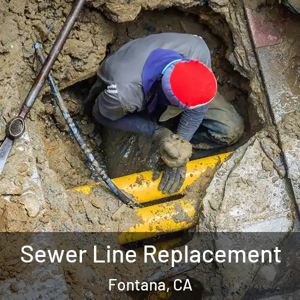  Sewer Line Replacement Fontana, CA
